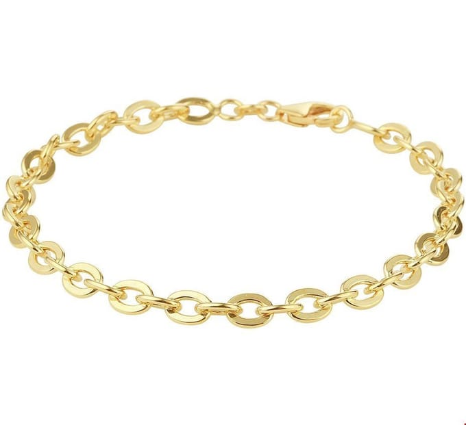 ZilGold Armband 5000189 Geelgoud Anker 5 mm 19 cm