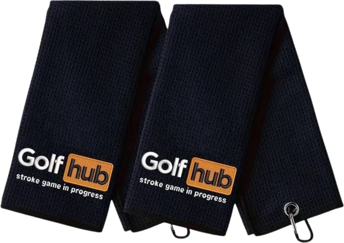 Livano Golf Handdoek - Golfhanddoek - Golf Accessoires - Towel - Comfortabel - GolfHub - 2 Stuks