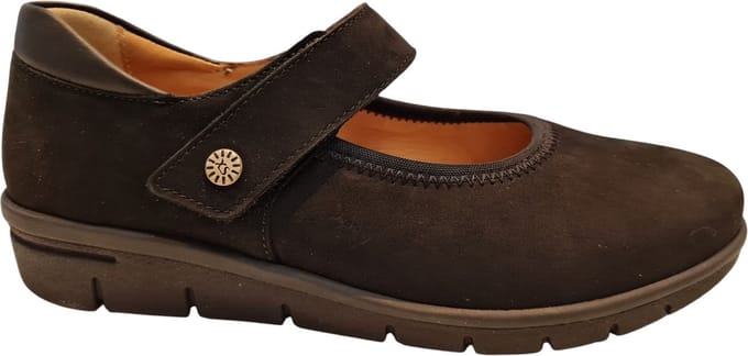 Hartjes 162.0901/99 01.01 Breedte H Dames Instappers - Zwart - 37