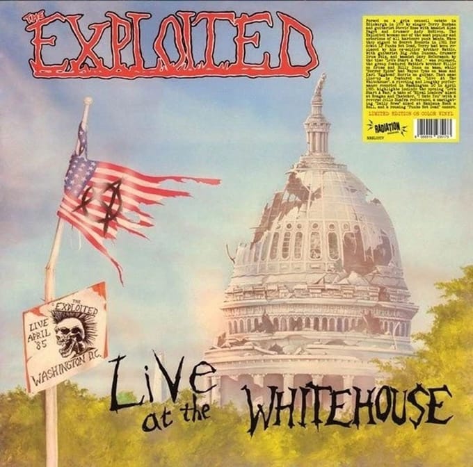 Exploited - Live At The Whitehouse (LP) (Coloured Vinyl)