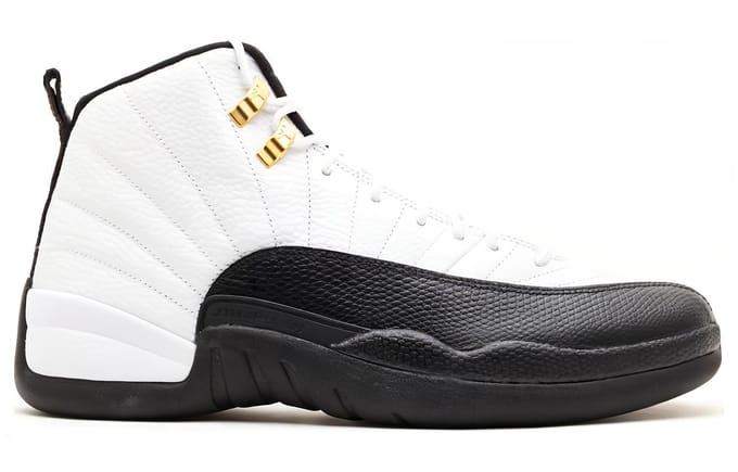 Jordan 12 Retro Taxi 2018 130690-125 42.5 white