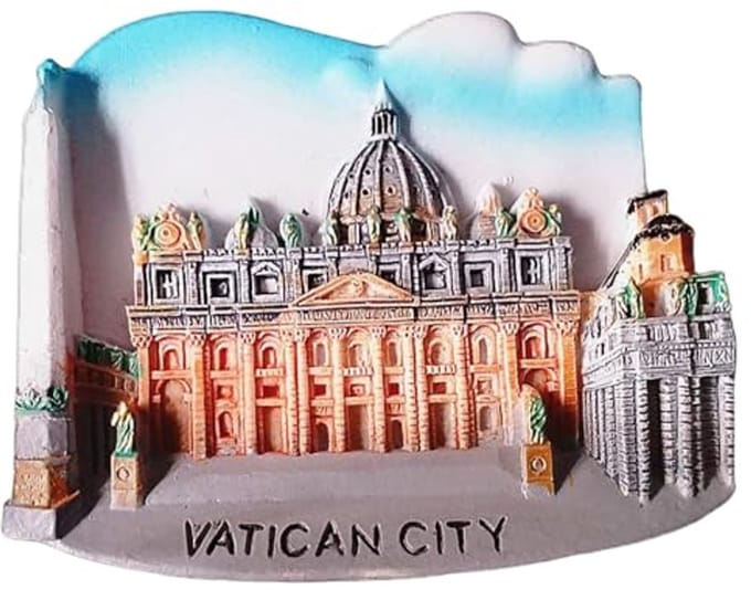 3D Koelkast Magneet Souvenir Vaticaanstad