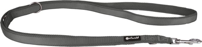 Petlando Trainingslijn Mesh Antraciet - Hondenriem - 230x3 cm