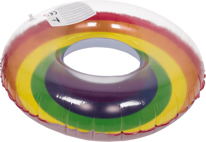 Zwemband Regenboog 90cm