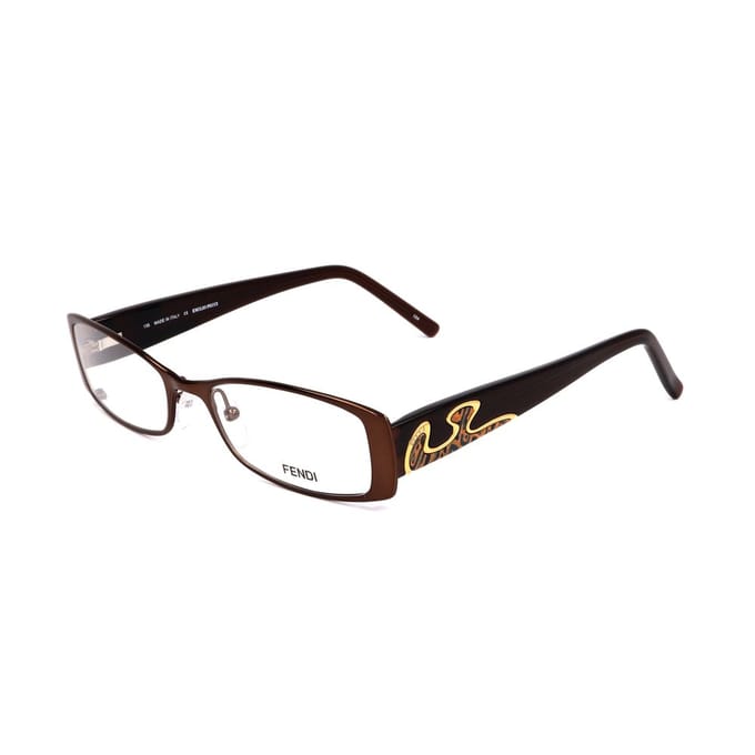 Fendi Bril Bruin Luipaardstijl