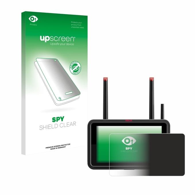 upscreen - privacy screenprotector voor Atomos Ninja TX - Folie Beschermfolie Blauwlichtfilter