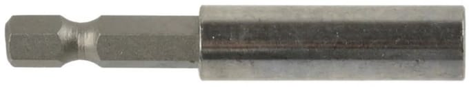 GEKO Magnetische bithouder - 1/4" aansluiting - 60 mm - roestvrij staal