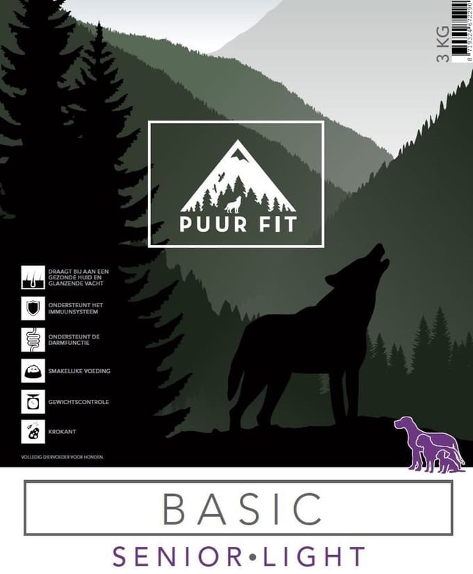 Puur Fit Basic Senior & Light 1 kilo