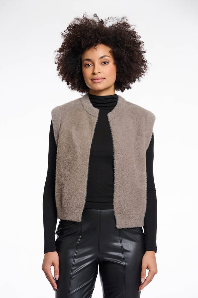 Rino & Pelle Jassen - Elona waistcoat - Bruin