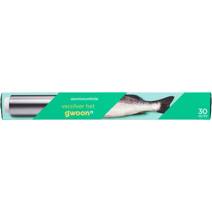G'woon Aluminiumfolie - 30 meter