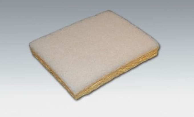 Sia Siavlies Schuurspons Dubbelzijdig 90X110mm Wit (6st)