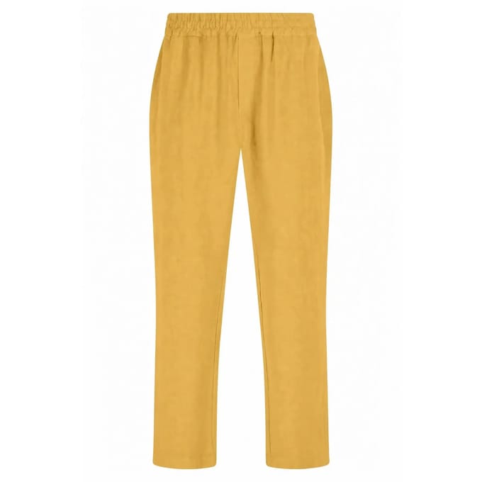 Linnenbroek met elastische taille Haris Cotton