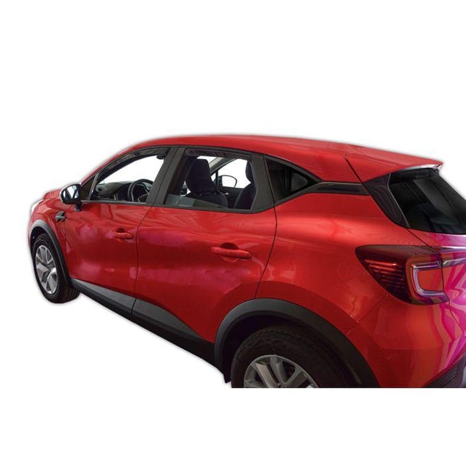 Déflecteurs d'air - Mitsubishi ASX (depuis 2023) - Aérodynamique - Finition teintée - Montage facile