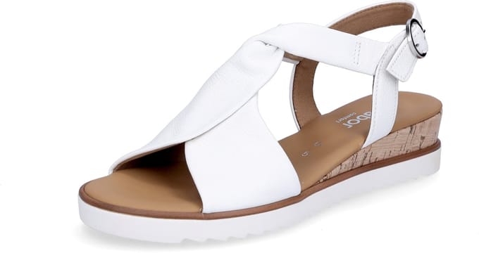 Gabor 751.1 Sandalen - Dames - Wit - Maat 38