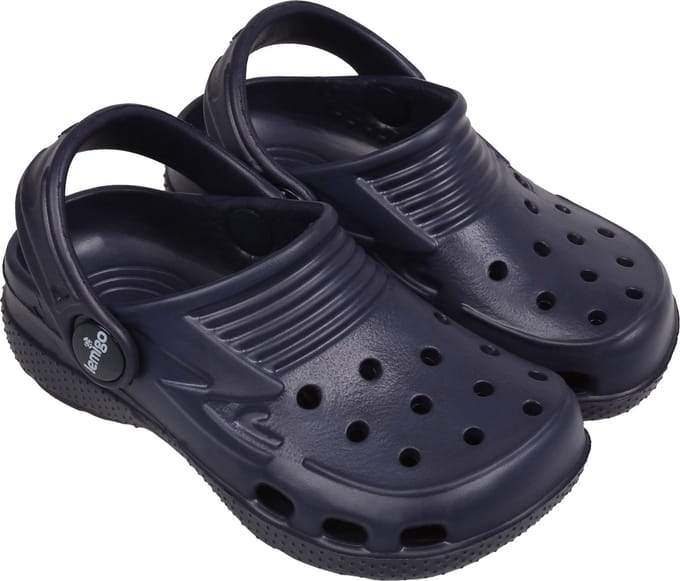 LEMIGO marineblauwe, gladde slippers voor kinderen / 24
