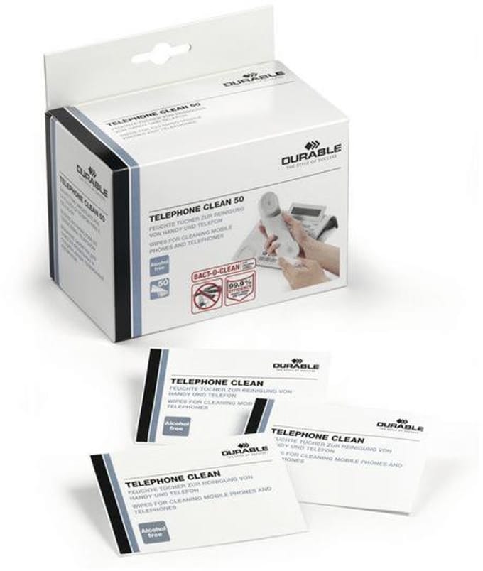 5785 - Equipment cleansing wet cloths - Screens/Plastics - White - 50 pc(s)