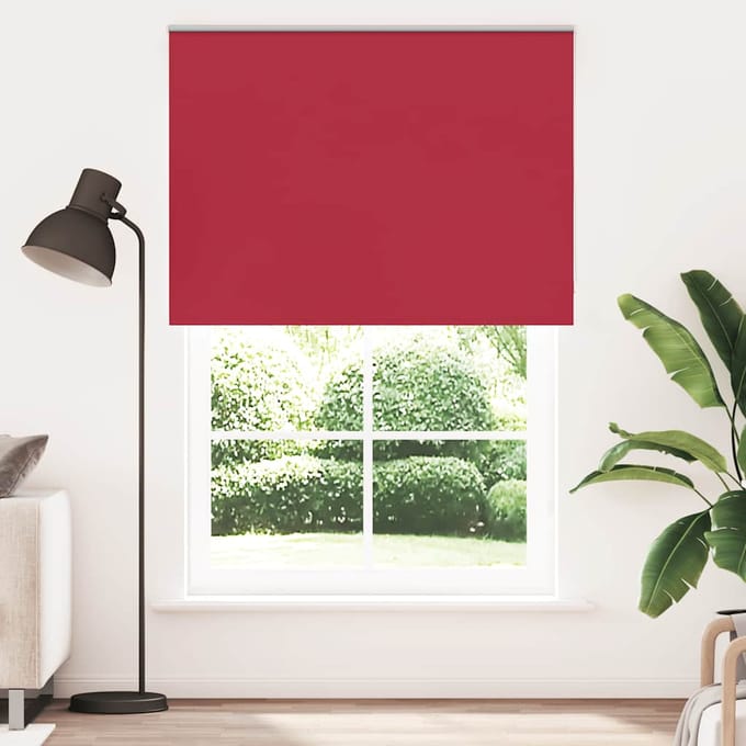 vidaXL - Rolgordijn - 145x230 - cm - verduisterend - 141,6 - cm - polyester