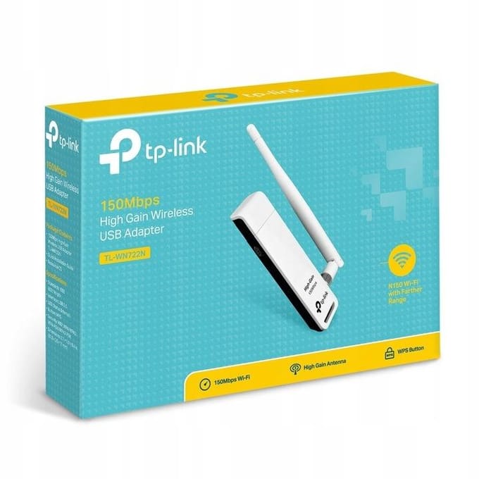 TP-LINK TL-WN722N WiFi-stick USB-A 2.0 150 MBit/s
