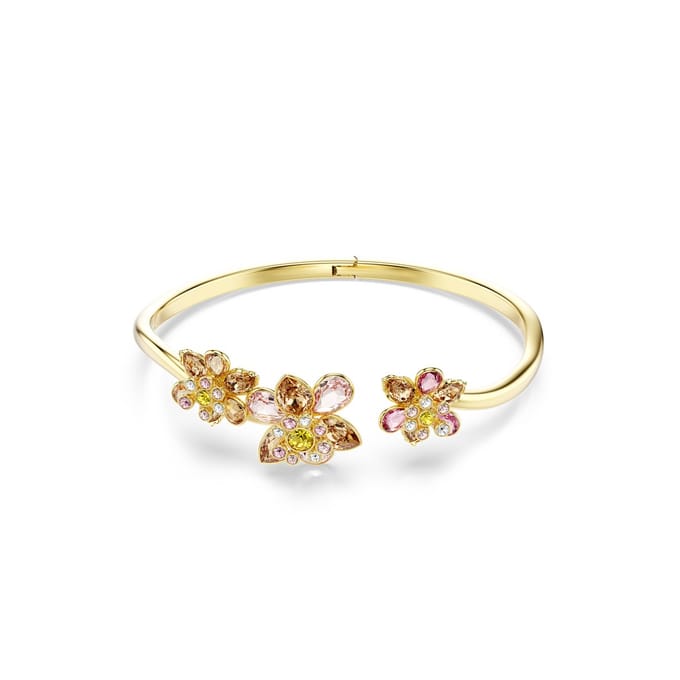 Swarovski Idyllia 5736220 - Dames - Armband - Roze/Goud - 15.7 CM