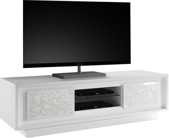 Belfurn - tv meubel SKY witte hoogglans