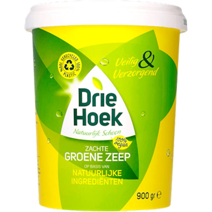 Driehoek Groene Zeep - Soft Soap - 900 gr