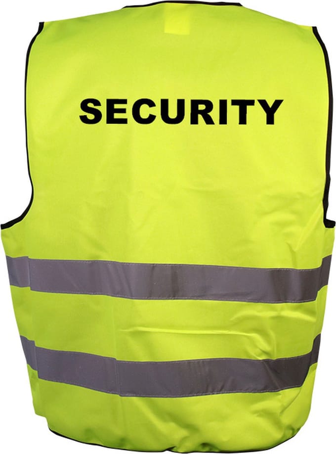 Security hesje geel