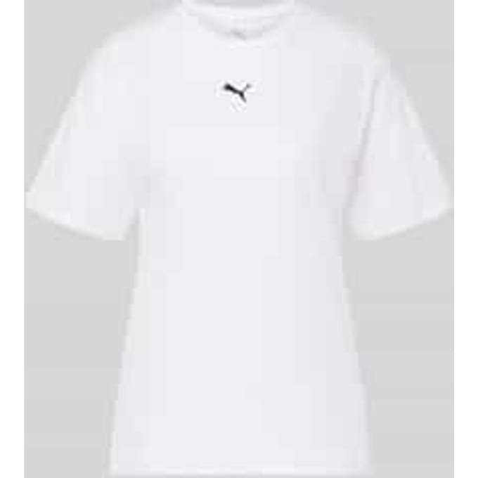 PUMA ESS Relaxed Tee Dames T-shirt - PUMA White