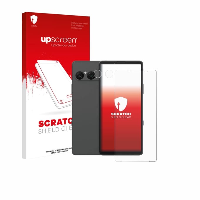 upscreen - Screenprotector voor Sony Xperia 10 VII (Voor+Camera) - Folie Beschermfolie transparant