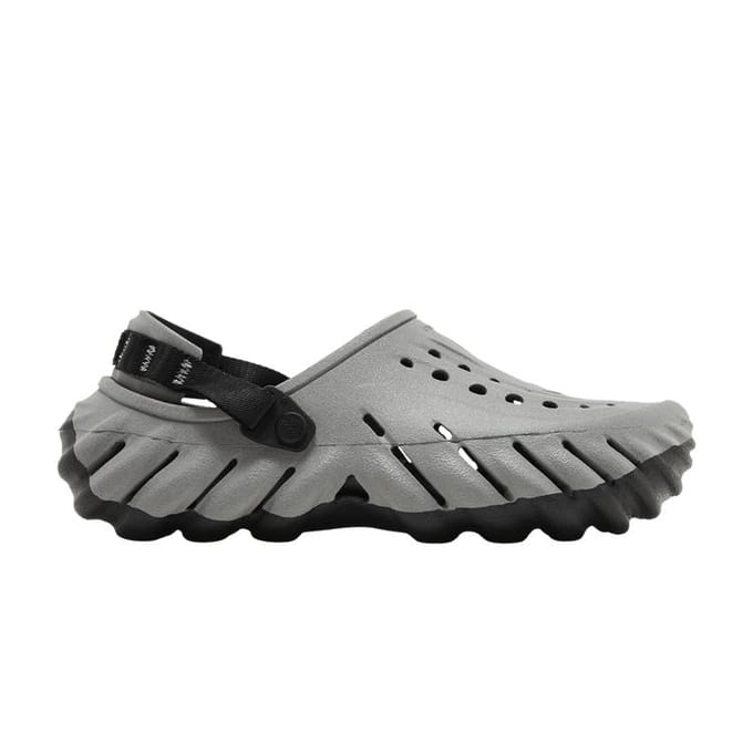 Crocs Echo Clog Zwart Reflecterend 34-35 gray