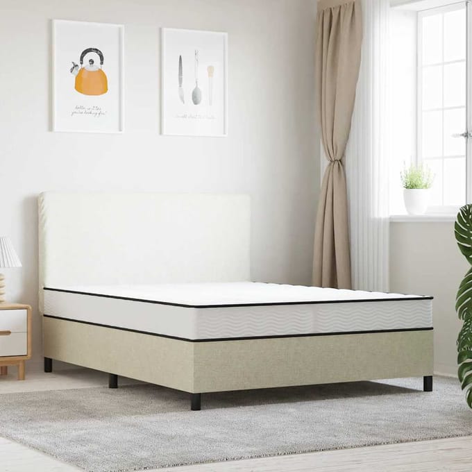 vidaXL - Binnenveringmatras - middelhard - 140x190 - cm