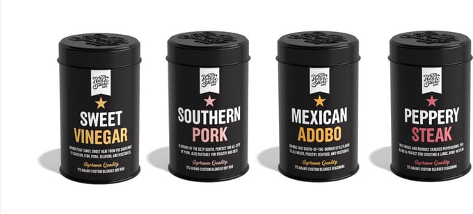 Holy Smoke BBQ - Specialist Rub set 4pcs - BBQ rubs - kruiden - Dry Rub