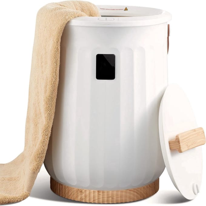 Handdoekverwarmer - Elektrisch Droger - Wit - Kinderslot - 20 Liter