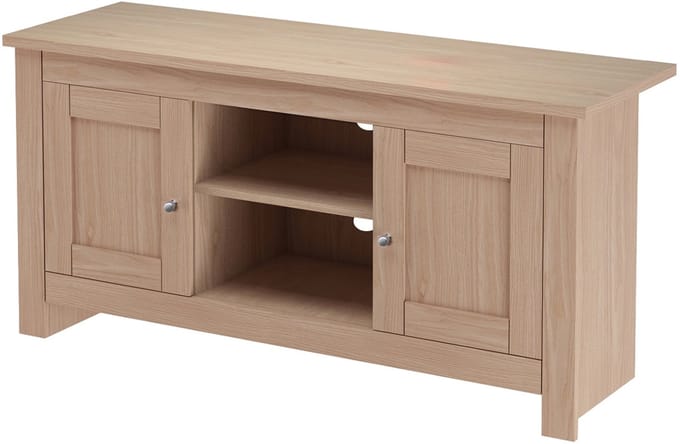 Emerald|TV-meubel met 2 deuren in eikenlook