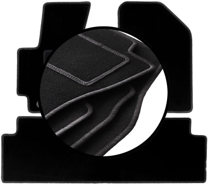 Complete set veloursmatten voor: Kia Soul II minivan (2013-)