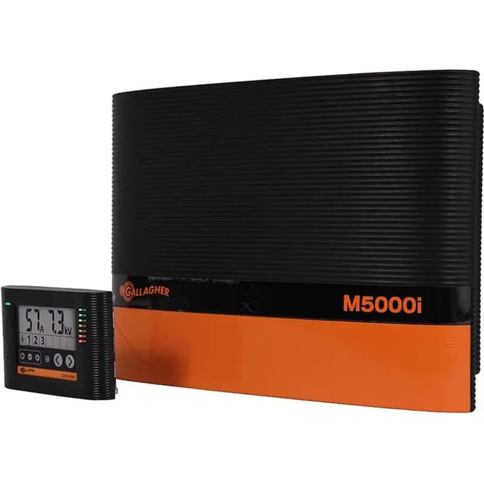 Gallagher i Series M5000i Schrikdraadapparaat (230V) - Voor grote terreinen