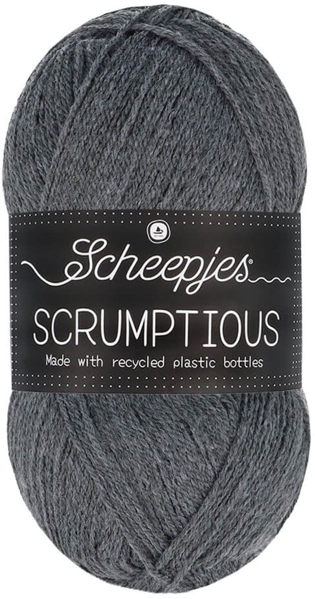 Scheepjes Scrumptious 100gram - 380 Black Sesame Muffin
