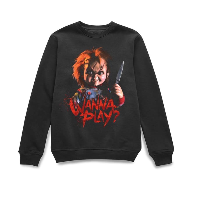 Chucky Wanna Play? trui - Zwart - S