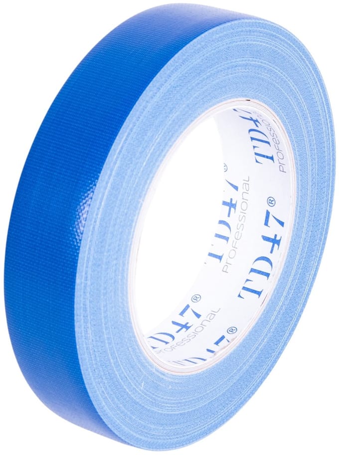TD47 Professional Gaffa Tape 25mm x 25m Blauw