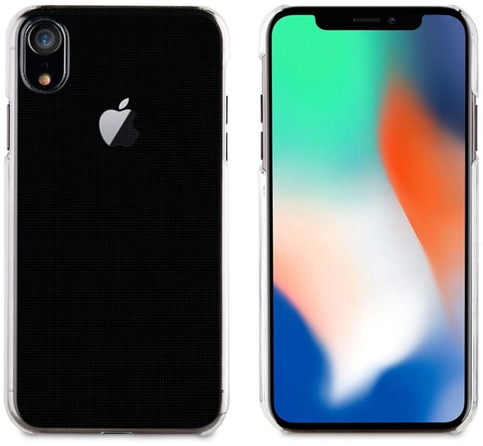 Muvit Cristal Case Iphone Xr And Gehard Glazen Schermbeschermer Transparant
