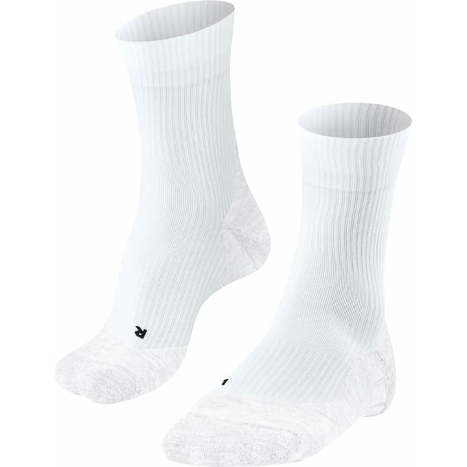 FALKE TE4 anti-blaar katoen functioneel materiaal tennissokken heren wit - maat 42-43