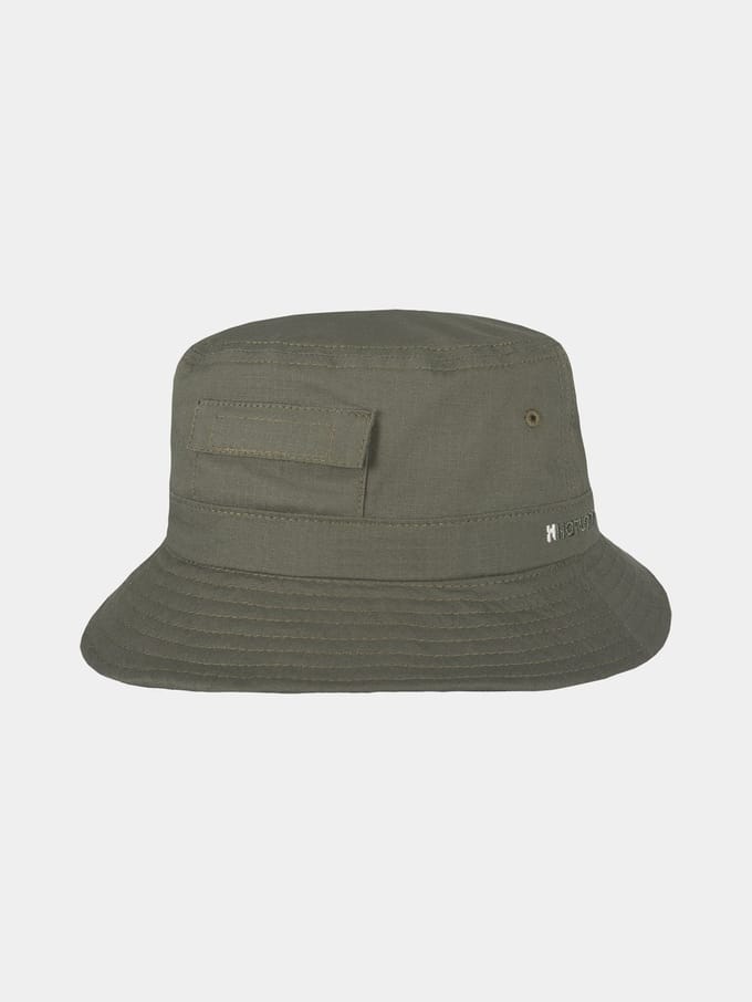 Eloy Utility - bucket hoed met ribstop patroon - Olijf groen