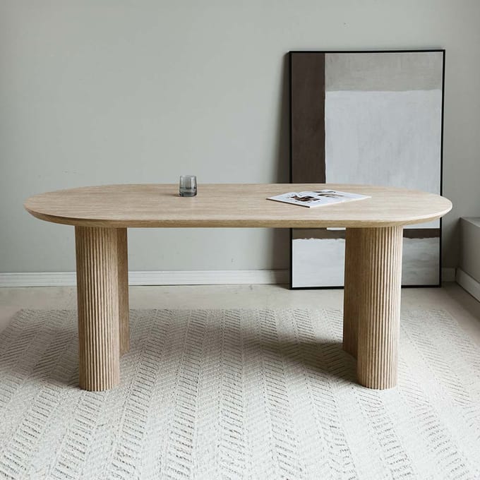 Milton & Oldbrook Eettafel 180 cm Tornio Zand