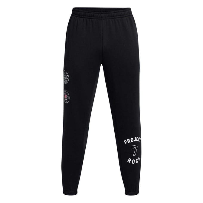 Under Armour Heren Project Rock Joggers (Zwart)