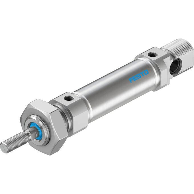 Festo Cilinder 16mm Boring 15mm Slag ISO 6432 Dubbelwerkend - 1908259 - P2CPE