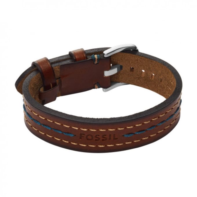 FOSSIL JF04949040 Heren Armband (sieraad) 261 mm - Bruin