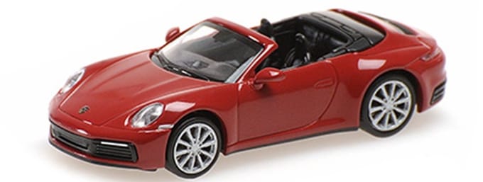 Porsche 911 Carrera 4S Cabriolet 2019 - 1:87 - Minichamps