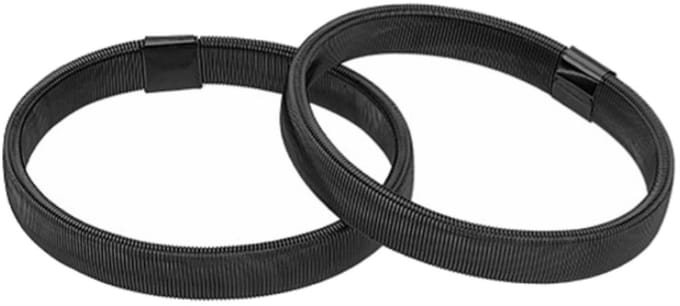 Fako Bijoux - Mouwophouders - Premium - Metaal - 20cm - Zwart
