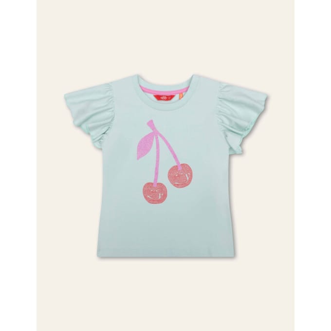 Oilily Tjancy T-Shirt- maat110/5yr Surf Spray