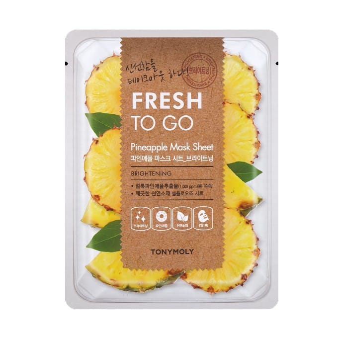 TONYMOLY - Fresh To Go Mask Sheet - PINEAPPLE - 1stuk