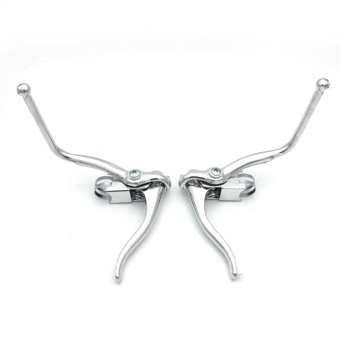 Lichtgewicht aluminium fiets dubbele remhendel MTB racefiets fiets remhendels white